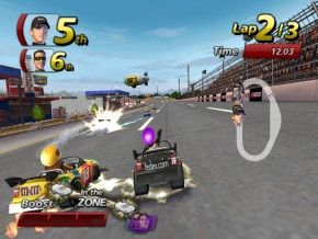 Screenshot de NASCAR Kart Racing