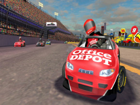 Screenshot de NASCAR Kart Racing