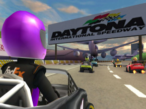 Screenshot de NASCAR Kart Racing