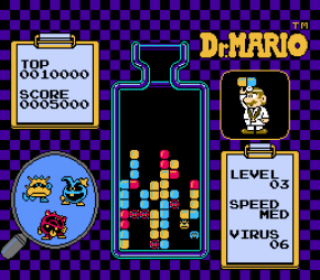 Screenshot de Dr. Mario