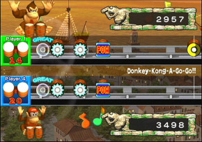 Screenshot de Donkey Konga 2