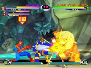 Screenshot de Marvel vs. Capcom 2