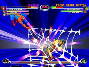 Screenshot de Marvel vs. Capcom 2