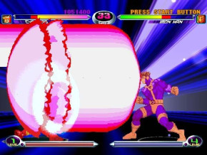 Screenshot de Marvel vs. Capcom 2