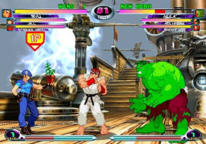 Screenshot de Marvel vs. Capcom 2