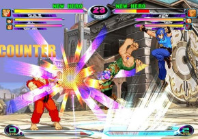 Screenshot de Marvel vs. Capcom 2