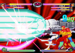 Screenshot de Marvel vs. Capcom 2