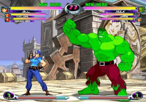 Screenshot de Marvel vs. Capcom 2