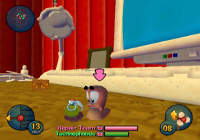 Screenshot de Worms 3D