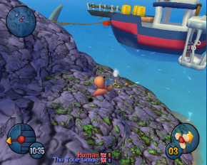 Screenshot de Worms 3D