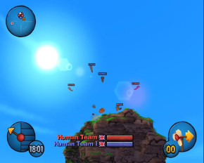 Screenshot de Worms 3D
