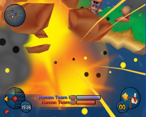 Screenshot de Worms 3D