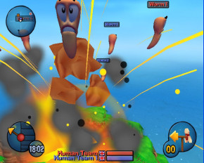 Screenshot de Worms 3D