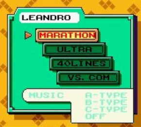 Screenshot de Tetris DX