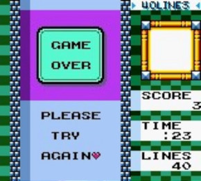 Screenshot de Tetris DX