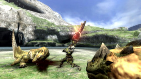 Screenshot de Monster Hunter Tri