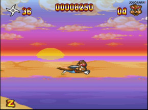 Screenshot de Zero: The Kamikaze Squirrel