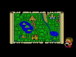 Screenshot de Alex Kidd in Miracle World
