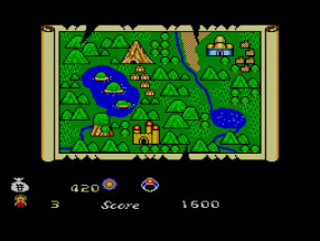 Screenshot de Alex Kidd in Miracle World