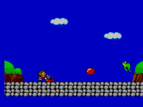 Screenshot de Alex Kidd in Miracle World