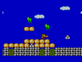 Screenshot de Alex Kidd in Miracle World
