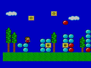 Screenshot de Alex Kidd in Miracle World