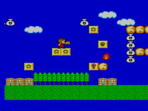 Screenshot de Alex Kidd in Miracle World
