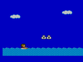 Screenshot de Alex Kidd in Miracle World
