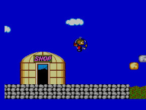 Screenshot de Alex Kidd in Miracle World