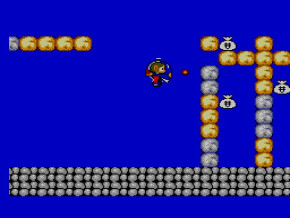 Screenshot de Alex Kidd in Miracle World