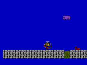 Screenshot de Alex Kidd in Miracle World