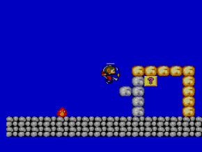 Screenshot de Alex Kidd in Miracle World