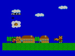 Screenshot de Alex Kidd in Miracle World