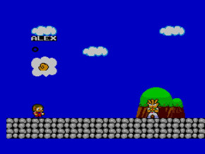 Screenshot de Alex Kidd in Miracle World