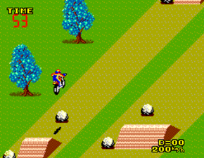 Screenshot de Enduro Racer