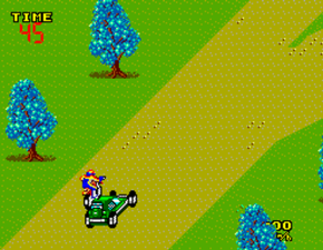 Screenshot de Enduro Racer