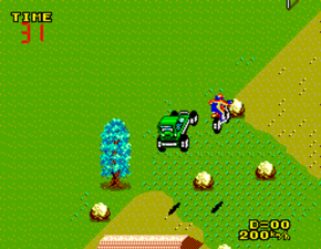 Screenshot de Enduro Racer