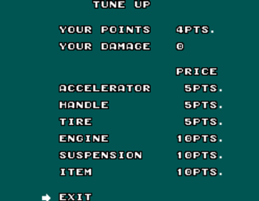 Screenshot de Enduro Racer