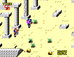 Screenshot de Enduro Racer