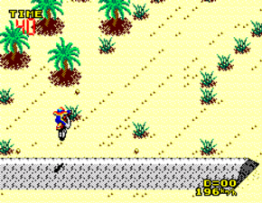 Screenshot de Enduro Racer