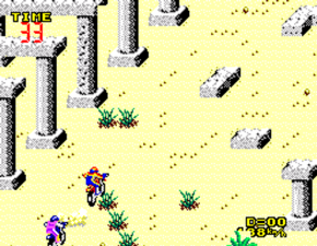 Screenshot de Enduro Racer
