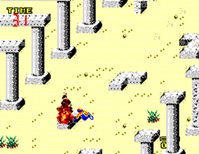 Screenshot de Enduro Racer