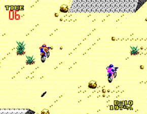 Screenshot de Enduro Racer