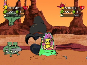 Screenshot de Alien Hominid