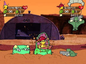 Screenshot de Alien Hominid