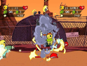 Screenshot de Alien Hominid