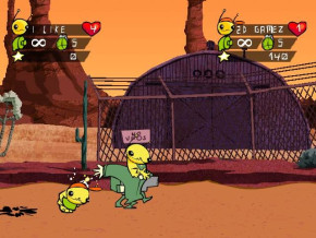 Screenshot de Alien Hominid