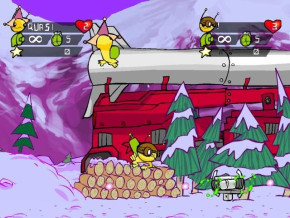 Screenshot de Alien Hominid