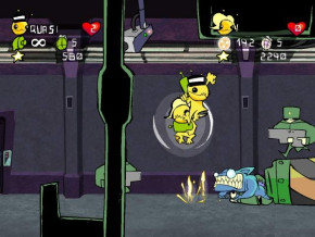Screenshot de Alien Hominid