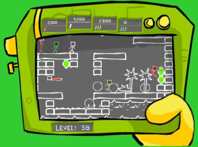 Screenshot de Alien Hominid